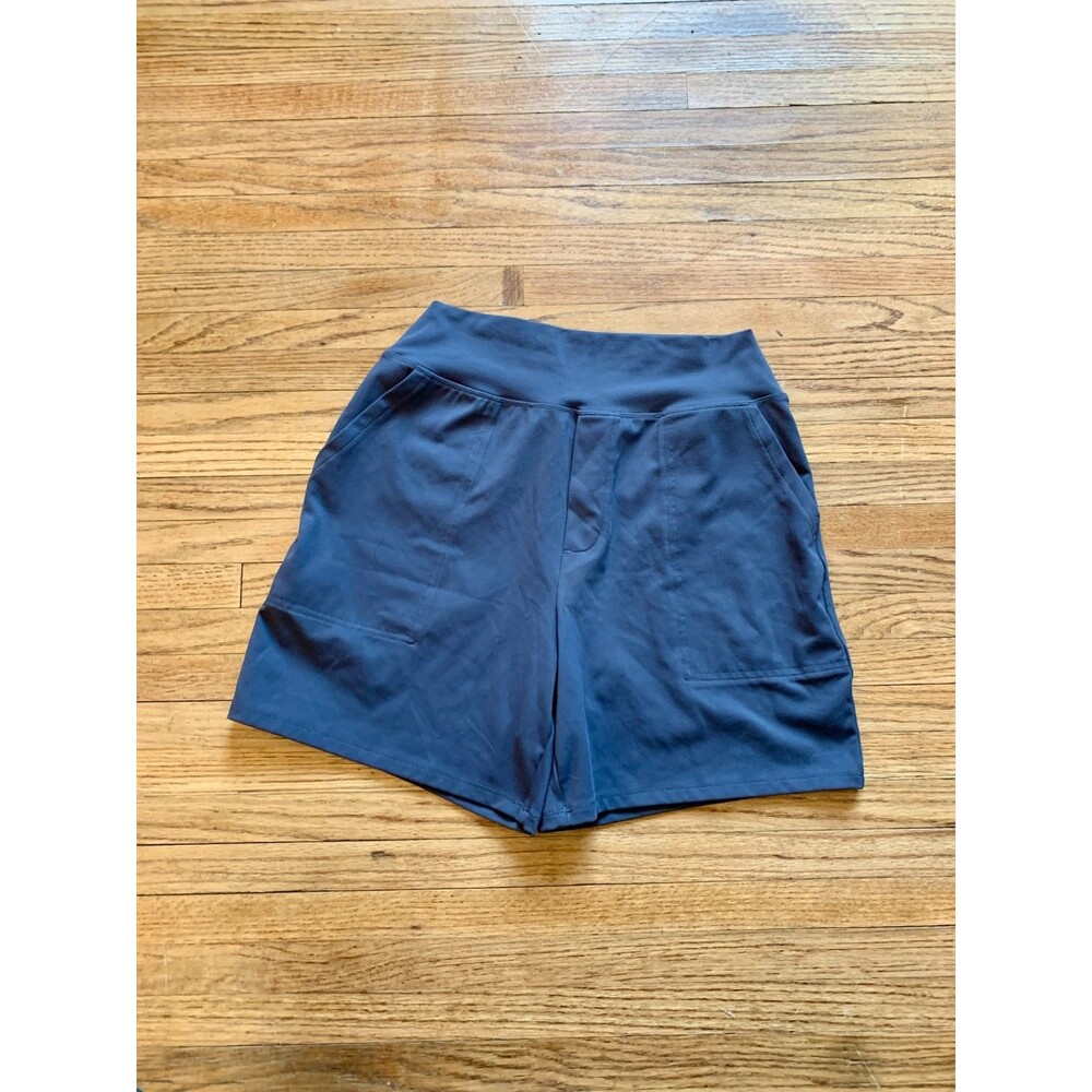 G4 Free Golf Tennis Preppy Biker Shorts Fitness Shorts Lulu XS 5 in inseam Gray